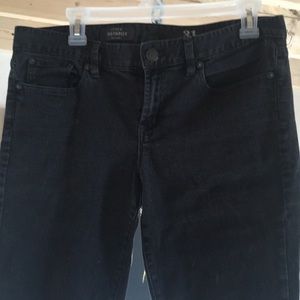 J. Crew ankle cut black jeans